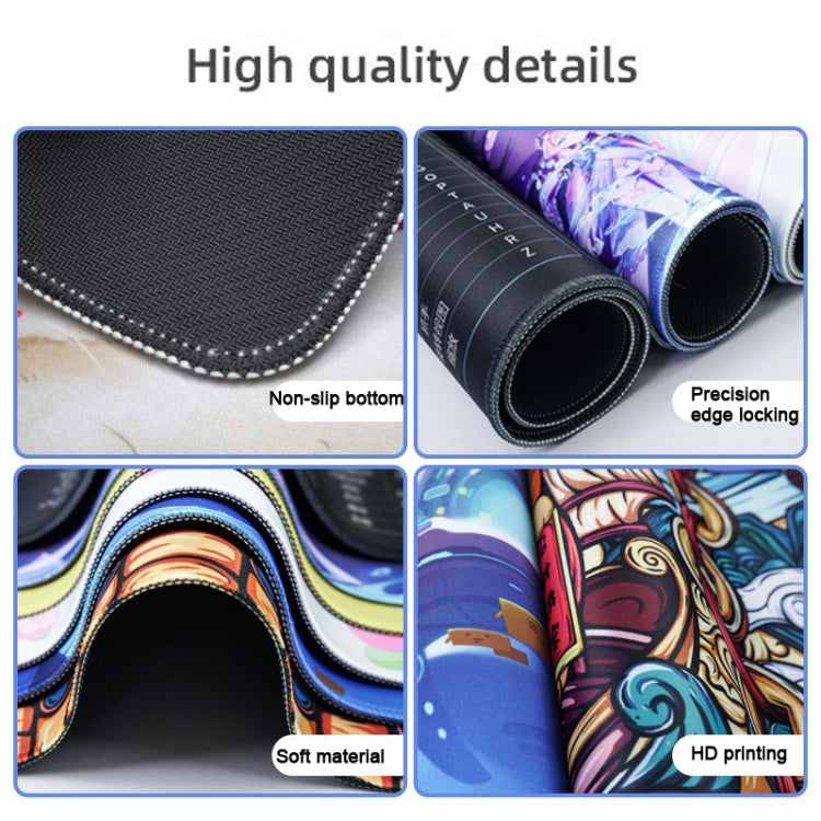 Large Abstract Mouse Pad Gamer Office Computer Desk Mat, Size: 300 x 800 x 2mm(Abstract Fluid 23) - Mouse Pads by PMC TechLife | Online Shopping South Africa | PMC TechLife