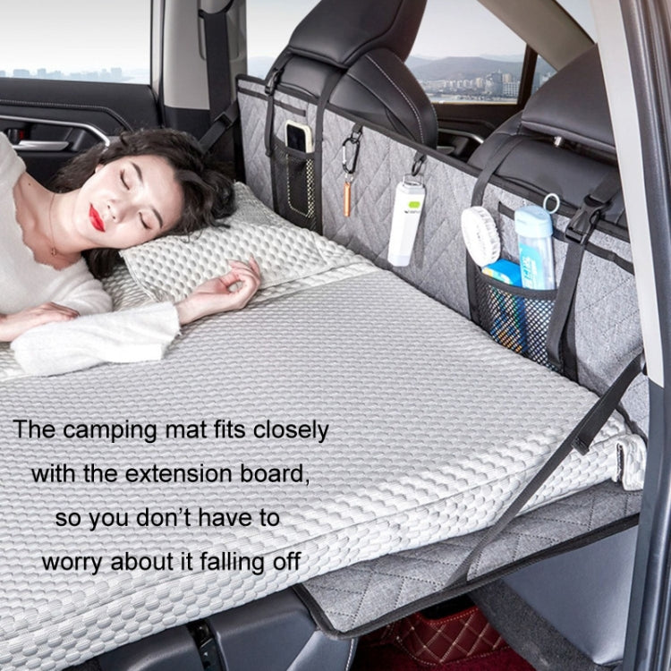 Car Camping Bed Folding Board SUV Rear Row Extension Board For Tesla, Color: Gray Embossed - Seat Accessories by PMC TechLife | Online Shopping South Africa | PMC TechLife | Buy Now Pay Later Mobicred