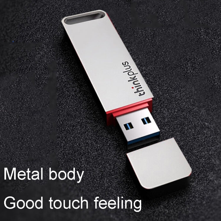 Lenovo Thinkplus TU100Pro USB3.1 Solid State Flash Drive High Capacity Metal USB Memory Disk, Size: 512G(Gray) - USB Flash Drives by Lenovo | Online Shopping South Africa | PMC Jewellery | Buy Now Pay Later Mobicred