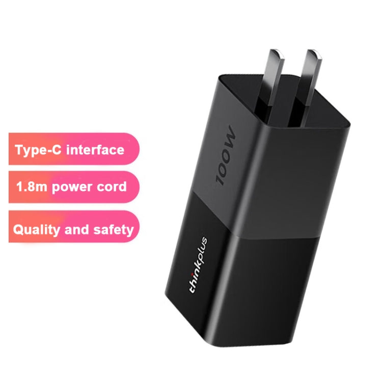 Lenovo Thinkplus 100W GaN Lipstick Power Adapter USB-C/Type-C Fast Charger,CN Plug - free shipping - PMC TechLife - Order now!