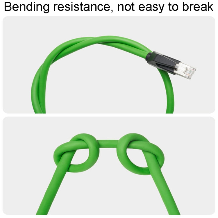 3m CAT6 Double Shielded Gigabit Industrial Cable Vibration-Resistant And Highly Flexible Drag Chain Cable - free shipping - PMC TechLife - Order now!