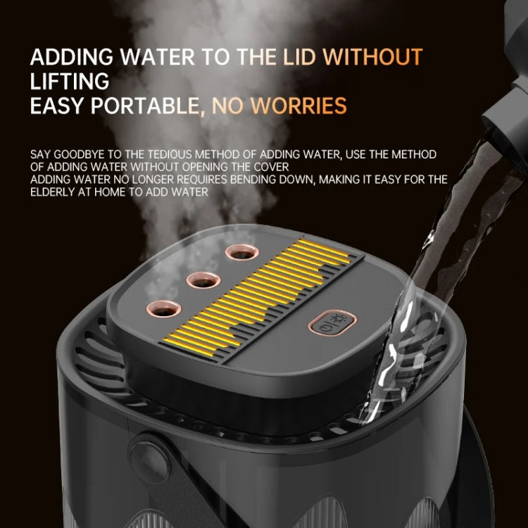 3L Smart Spray Humidifier Three-hole Spray With Night Light, Spec: USB - free shipping - PMC TechLife - Order now!