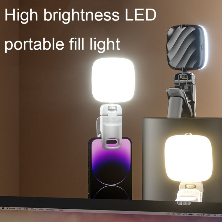 LED Mobile Phone Live Beauty Fill Light USB Charging Camera Pocket Light(Black) - Selfie Light by PMC Jewellery | Online Shopping South Africa | PMC Jewellery | Buy Now Pay Later Mobicred