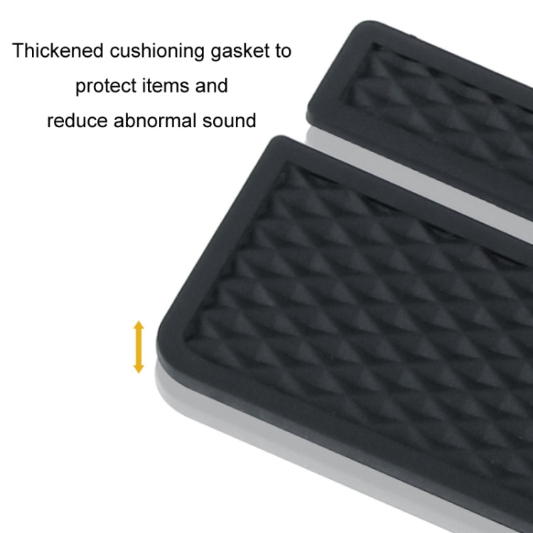 Car Seat Gap Storage Box with 2 USB Charging Port, Color:  Principal Driver Silver - Stowing Tidying by PMC TechLife | Online Shopping South Africa | PMC TechLife | Buy Now Pay Later Mobicred