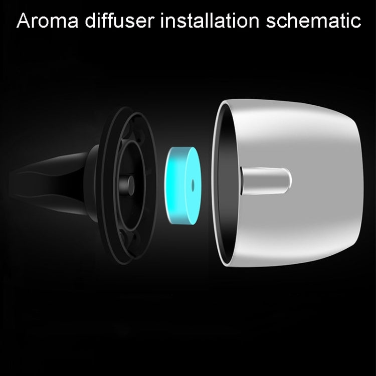 Car Fragrance Super Engine Car Air Conditioning Aroma Diffuser Outlet Ornament, Model: Golden Red Light - free shipping - PMC TechLife - Order now!
