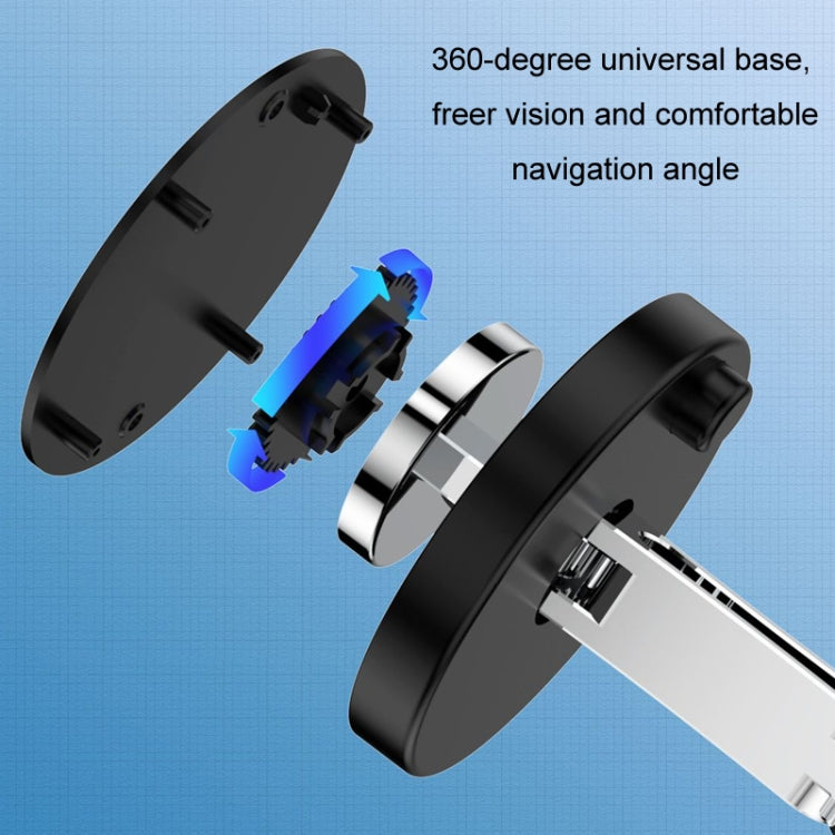 Magsafe Magnetic Mobile Phone Navigation Rotating Bracket, Model: With Wireless Charging - free shipping - PMC TechLife - Order now!