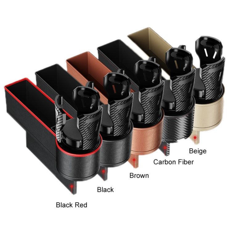 Car Seat Gap Storage Box Car Water Cup Holder Ashtray, Color: Right Black Red - Stowing Tidying by PMC TechLife | Online Shopping South Africa | PMC TechLife | Buy Now Pay Later Mobicred