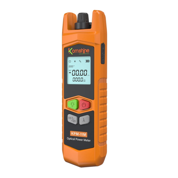 Komshine High Precision Optical Power Meter Mini Fiber Optic Light Attenuation Tester With LED, Specification: C-L/-50DBM to +26DBM - free shipping - PMC Jewellery - Order now!