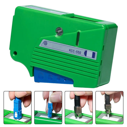 Komshine Handheld Cassette Fiber Optic Cleaning Box, Model: KCC-550 - Lan Cable and Tools by Komshine | Online Shopping South Africa | PMC Jewellery | Buy Now Pay Later Mobicred