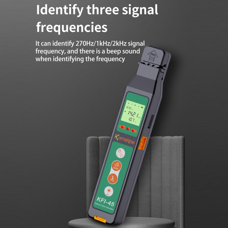 Komshine Optical Fiber Signal Direction Identification Instrument, Model: KFI-45-L - Fiber Optic Test Pen by Komshine | Online Shopping South Africa | PMC Jewellery