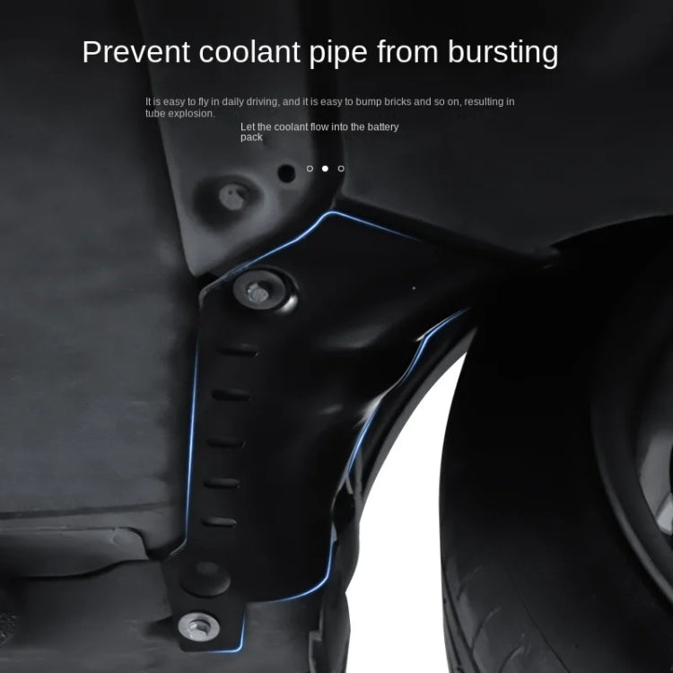 For Tesla  Model Y Car Coolant Guard Board Chassis Pipe Protection Baffle Engine Battery Condenser Case - Anti Collision Sticker by PMC TechLife | Online Shopping South Africa | PMC TechLife | Buy Now Pay Later Mobicred