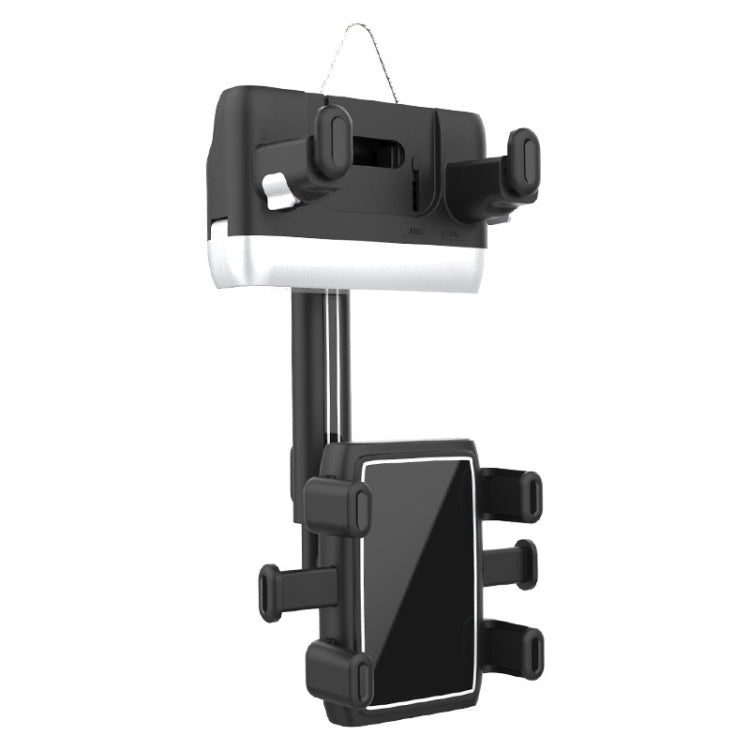 Car Rearview Mirror Phone Holder 360 Degree Rotation Smartphones Stand(Black) - Car Holders by PMC TechLife | Online Shopping South Africa | PMC TechLife | Buy Now Pay Later Mobicred