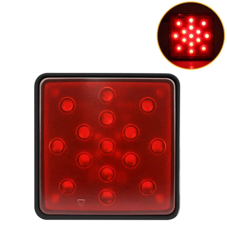 Automotive LED Trailer Lights Universal Rear Brake Lights, Color: Red Shell 15 Lights - Warning Lights by PMC Jewellery | Online Shopping South Africa | PMC Jewellery | Buy Now Pay Later Mobicred