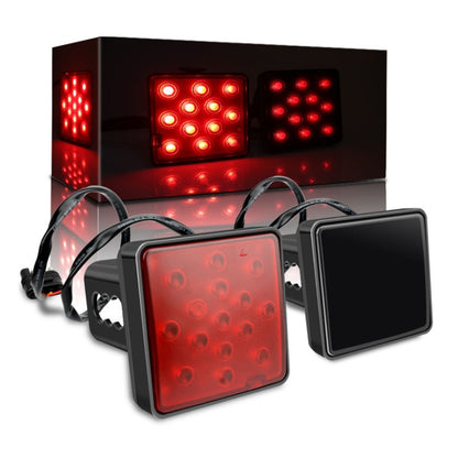 Automotive LED Trailer Lights Universal Rear Brake Lights, Color: Black Shell 12 Light - Warning Lights by PMC Jewellery | Online Shopping South Africa | PMC Jewellery | Buy Now Pay Later Mobicred