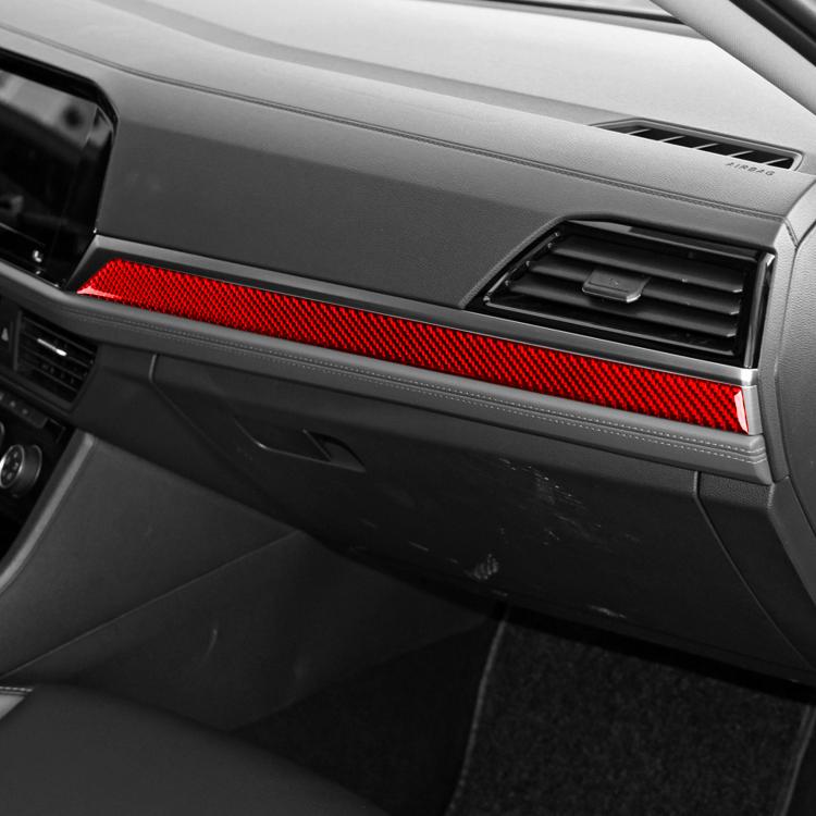 For Volkswagen Sagitar 2019-2023 Left-hand Drive Co-pilot Decorative Sticker(Red) - Car Interior Mouldings by PMc TechLife | Online Shopping South Africa | PMc TechLife | Buy Now Pay Later Mobicred