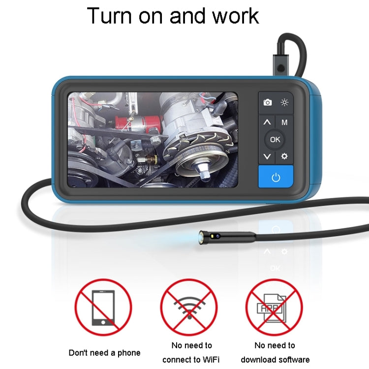 TESLONG MS450 8mm Dual Lens HD 4.5 Inch Large Screen Borescope Auto Repair Tool, 5M - free shipping - PMC TechLife - Order now!