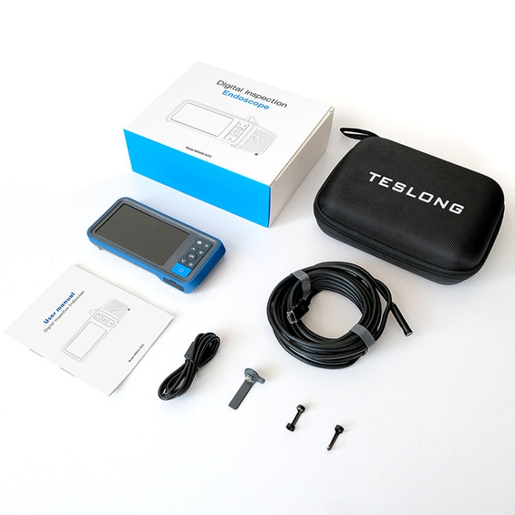 TESLONG MS450 8mm Dual Lens HD 4.5 Inch Large Screen Borescope Auto Repair Tool, 5M - free shipping - PMC TechLife - Order now!