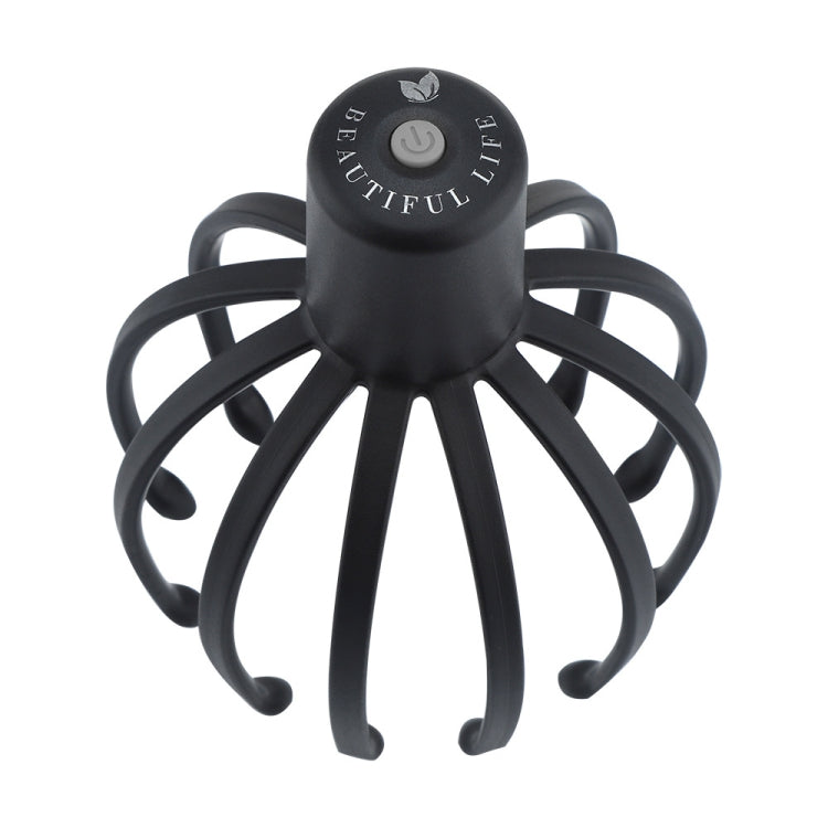 Electrical Scalp Massager Multi-Claw Vibrating Stress Relief Stimulating Hair Scratcher(Black) - free shipping - PMC TechLife - Order now!