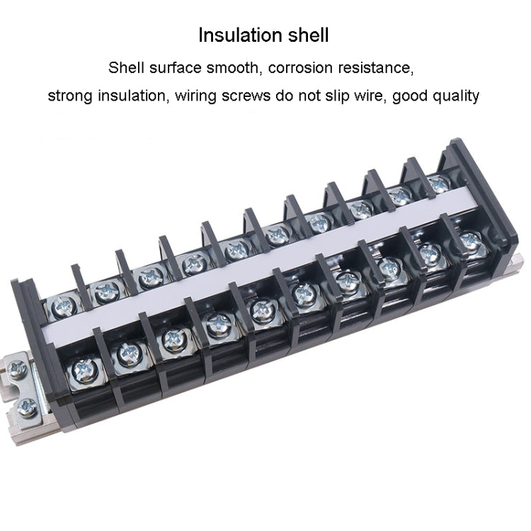 CHINT TD-2040 Terminal Block Rail Type Wiring Block Paralleling Wires Wire Connector - Booster Cable & Clip by CHNT | Online Shopping South Africa | PMC TechLife | Buy Now Pay Later Mobicred