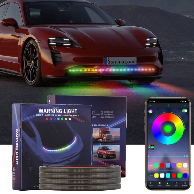 Car Phantom Daytime Running Lights LED Streamer Warning Turning Lights, Length: AR15-150cm APP+RF Model - Running Lights by PMC Jewellery | Online Shopping South Africa | PMC Jewellery | Buy Now Pay Later Mobicred