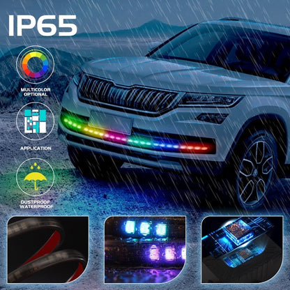 Car Phantom Daytime Running Lights LED Streamer Warning Turning Lights, Length: A15-150cm APP Model - Running Lights by PMC Jewellery | Online Shopping South Africa | PMC Jewellery | Buy Now Pay Later Mobicred