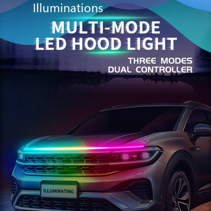 Car LED Streamer Phantom Running Lights Voice-Controlled Rhythmic Atmosphere Light With Turn Signals, Length: G15 1.8m APP - Running Lights by PMC Jewellery | Online Shopping South Africa | PMC Jewellery | Buy Now Pay Later Mobicred