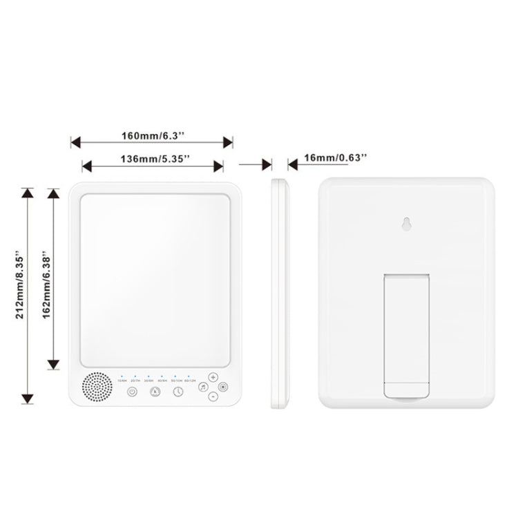 Simulated Sunlight Lamp White Noises Machine SAD Therapy Light With Timer(3 Color Temperature) - free shipping - PMC TechLife - Order now!