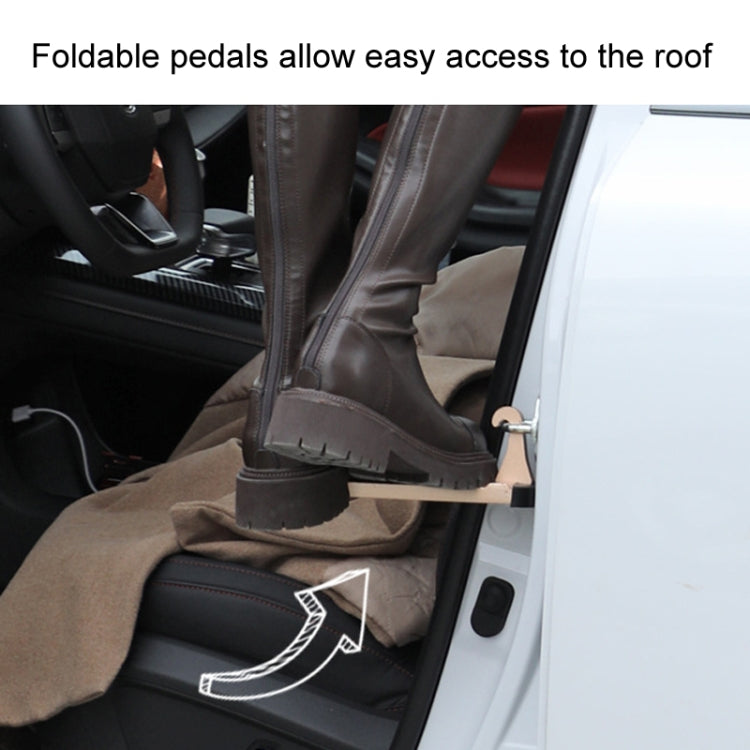 For SUV Car Assistance Getting In The Car Hook Pedal, Color: Orange with Broken Window - Foot Pedal by PMC TechLife | Online Shopping South Africa | PMC TechLife | Buy Now Pay Later Mobicred