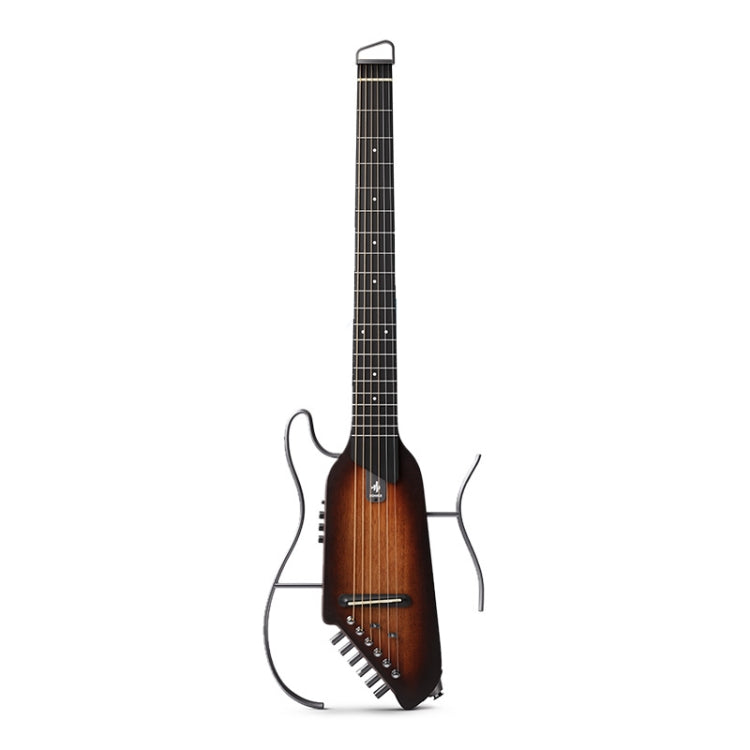 DONNER Smart Headless Silent Guitar Travel Portable Detachable Acoustic Guitar, Style: Mahogany Sunrise Color - Stringed Instruments by DONNER | Online Shopping South Africa | PMC Jewellery