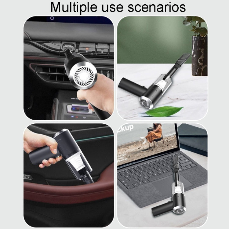 Automotive Household Small Vacuum Cleaner Car USB Charging Powerful Cleaning Tool(Black) - Vacuum Cleaner by PMC TechLife | Online Shopping South Africa | PMC TechLife | Buy Now Pay Later Mobicred