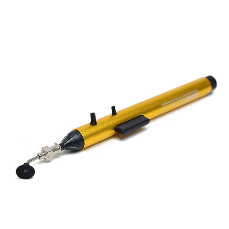 BAKU BK-939 Vacuum Sucking Pen with 3 Suction Headers Repair Tool(Gold) - Sucker by BAKU | Online Shopping South Africa | PMC Jewellery | Buy Now Pay Later Mobicred