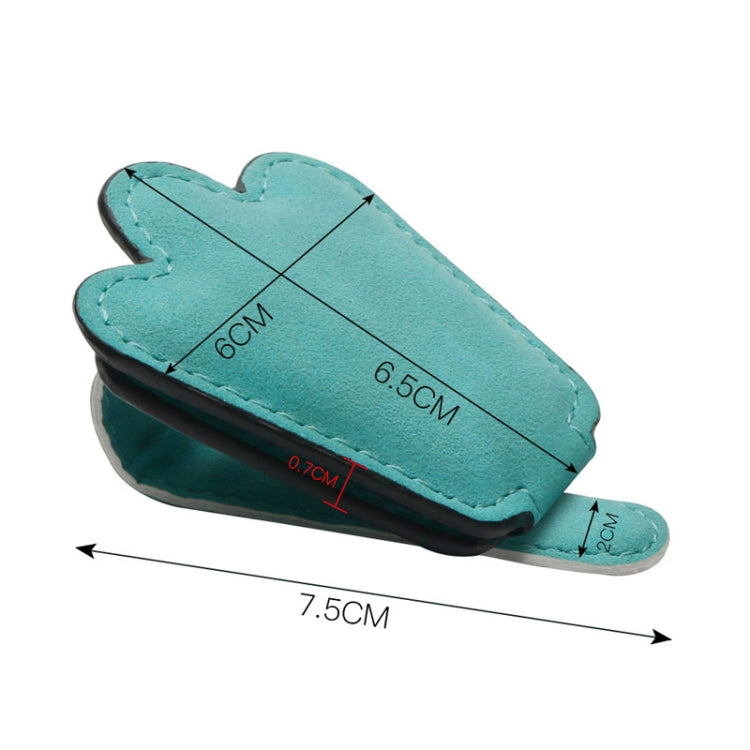 Automotive Shade Eyewear Holder Car Visor Sunglasses And Ticket Organizer(Blue) - Sunglasses & Glasses Clips by PMC TechLife | Online Shopping South Africa | PMC TechLife | Buy Now Pay Later Mobicred