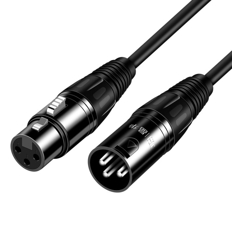 JINGHUA Microphone Cable XLR Male To Female Balanced Cable Mixing Console Amplifier Audio Cable, Length: 10M - Microphone Audio Cable & Connector by JINGHUA | Online Shopping South Africa | PMC Jewellery | Buy Now Pay Later Mobicred