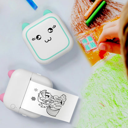 M5 Mini Cartoon Portable Bluetooth Printer Photo Thermal Printer(Pink) - Printer by PMC Jewellery | Online Shopping South Africa | PMC Jewellery