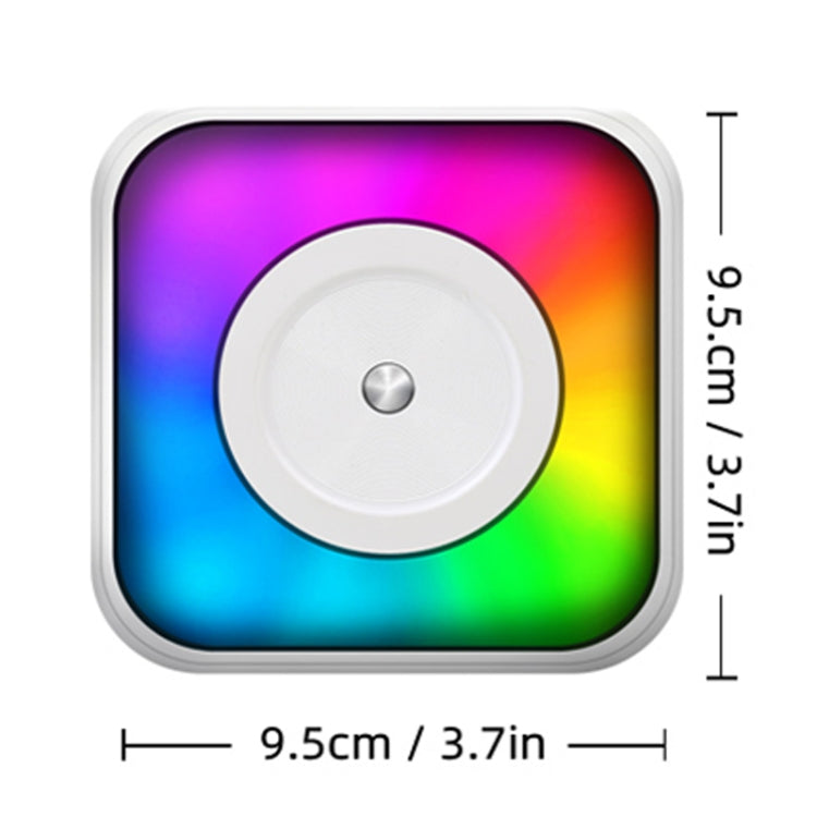 RGB Light Portable Mini Bluetooth Printer Inkless Document Label Printer with 1-Roll Paper - Receipt Printers by PMC TechLife | Online Shopping South Africa | PMC TechLife | Buy Now Pay Later Mobicred