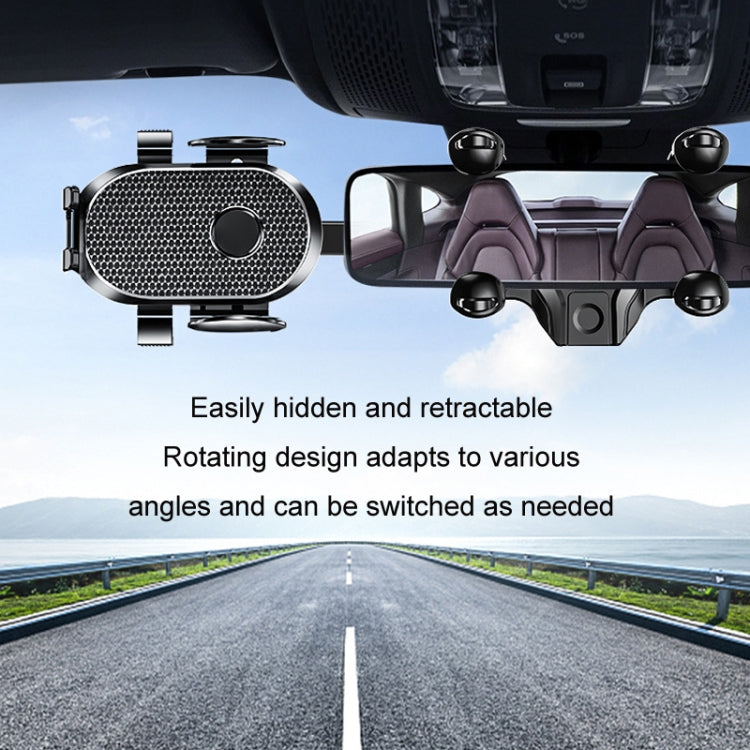 Car Rearview Mirror Mobile Phone Holder Multifunctional AR Navigation Support Bracket(Extending Rod) - Car Holders by PMC TechLife | Online Shopping South Africa | PMC TechLife | Buy Now Pay Later Mobicred