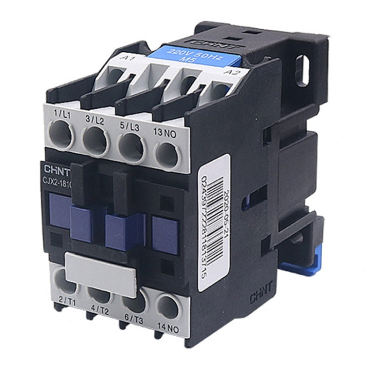 CHNT CJX2-1810 18A 220V Silver Alloy Contacts Multi-Purpose Single-Phase AC Contactor - Relays by CHNT | Online Shopping South Africa | PMC TechLife | Buy Now Pay Later Mobicred