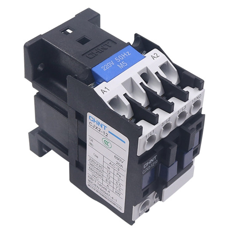 CHNT CJX2-5011 50A 220V Silver Alloy Contacts Multi-Purpose Single-Phase AC Contactor - Relays by CHNT | Online Shopping South Africa | PMC Jewellery | Buy Now Pay Later Mobicred