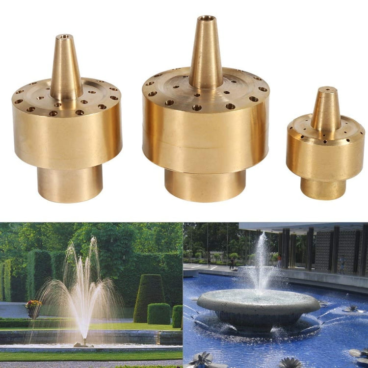 All Brass Flower Column Nozzle Inner Wire Garden Water Features Landscape Fountain Nozzle, Specification: DN25 1 inch - Watering & Irrigation by PMC Jewellery | Online Shopping South Africa | PMC Jewellery