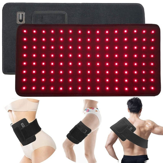 120 LEDs Red Light + Infrared Light Therapy Belt For Back Shoulder Waist Pain Relief EU Plug - Massage & Relaxation by PMC Jewellery | Online Shopping South Africa | PMC Jewellery