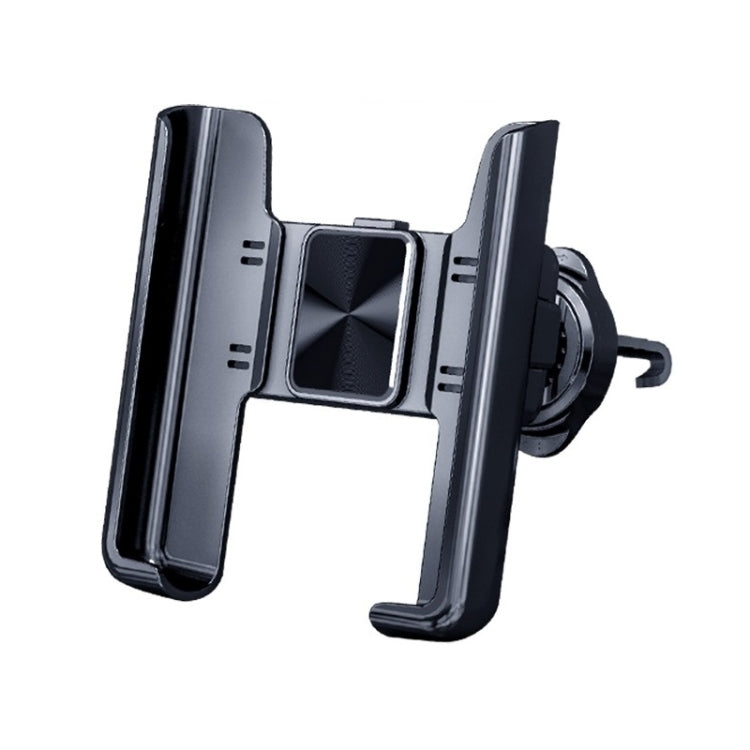 Car Air Outlet Rotatable Snap-on Base Mobile Phone Navigation Bracket(Black) - Car Holders by PMC TechLife | Online Shopping South Africa | PMC TechLife | Buy Now Pay Later Mobicred