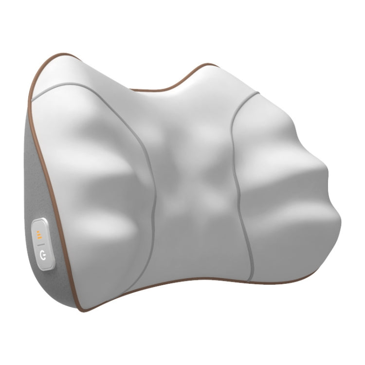 Waist And Back Massager Lumbar Vertebra Car Neck Massage Pillow, Specification: Wired Model Gray - free shipping - PMC TechLife - Order now!