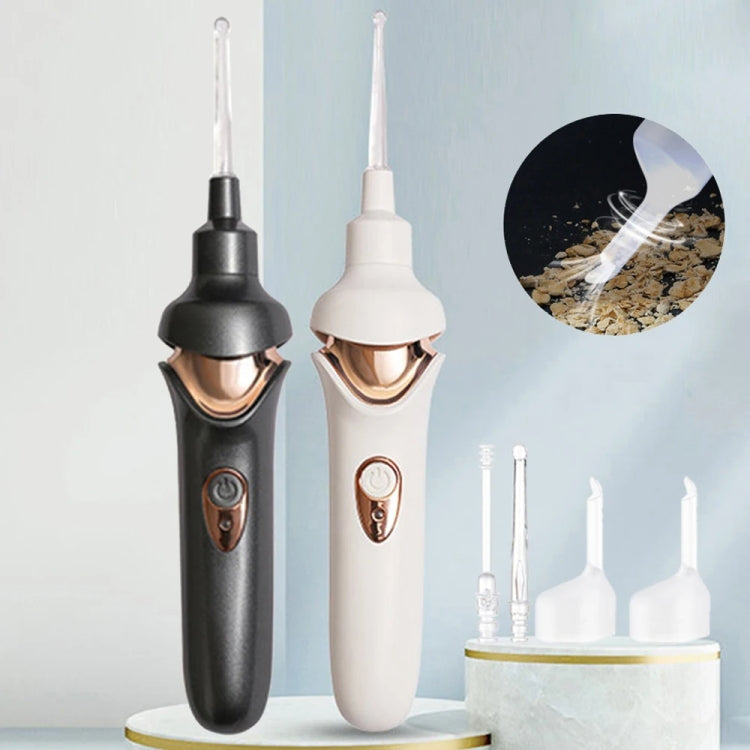 Luminous Upgraded LED Electric Ear Scoop Children Ear Cleaning Tool Set(Black Gray) - free shipping - PMC TechLife - Order now!