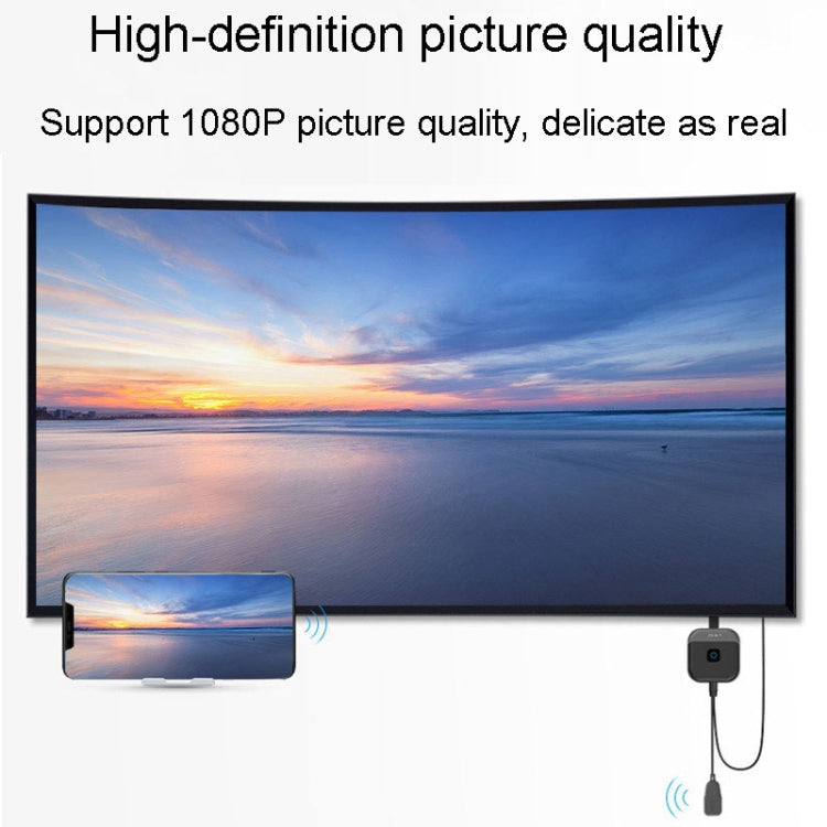 JINGHUA Z500 HD Intelligent Wireless Screen Thrower Support Horizontal And Vertical Screen Switching - Wireless Display Dongle by JINGHUA | Online Shopping South Africa | PMC Jewellery | Buy Now Pay Later Mobicred