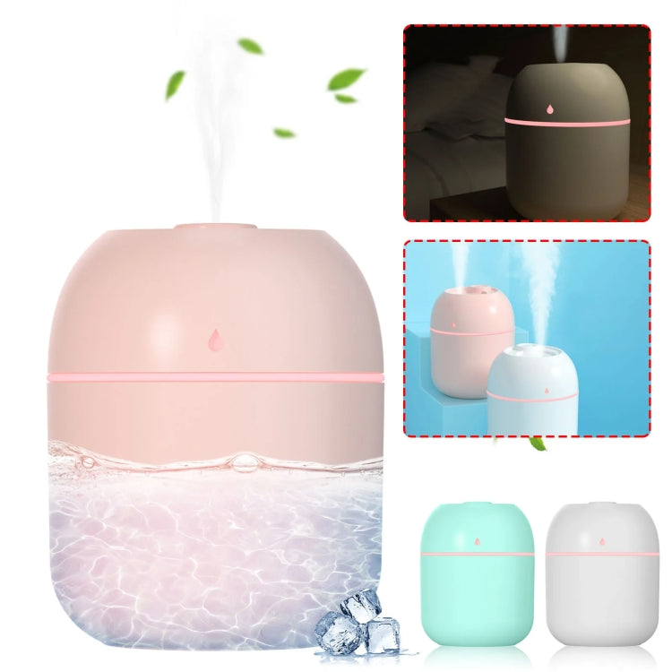 USB Plug-in Car Household Air Purification Water Drop Humidifier Large Capacity Sprayer(Pink) - free shipping - PMC TechLife - Order now!