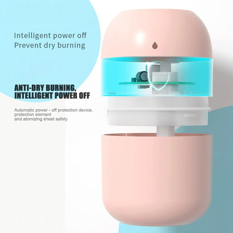 USB Plug-in Car Household Air Purification Water Drop Humidifier Large Capacity Sprayer(White) - free shipping - PMC TechLife - Order now!
