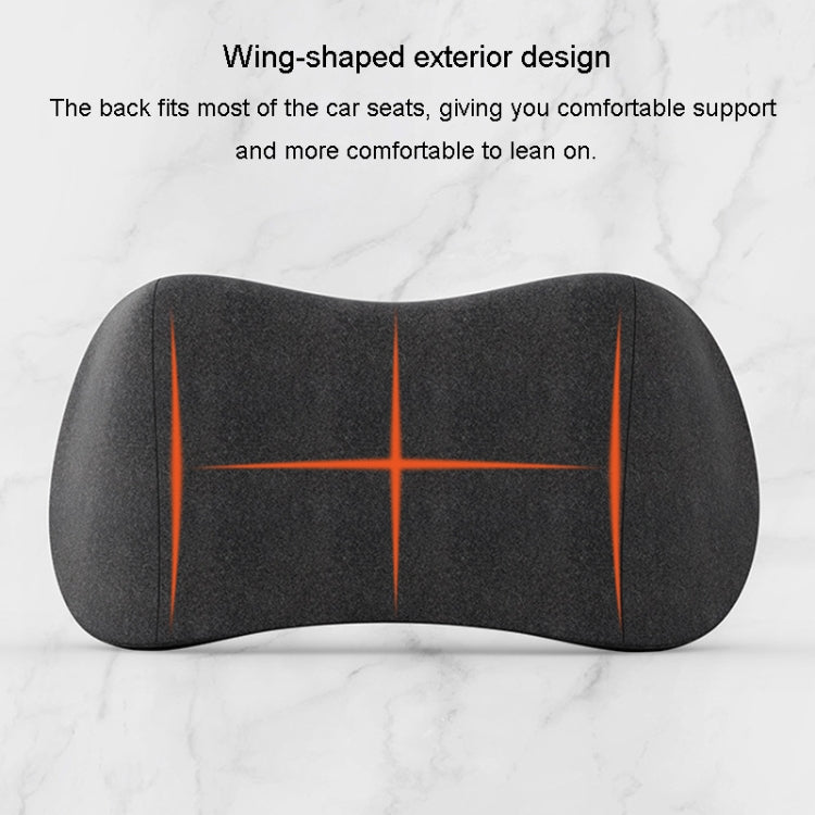 Car Cushion Driving Seat Cervical Support Backrest Pillow, Style: Headrest + Waist Pad Gray - Seat Accessories by PMC TechLife | Online Shopping South Africa | PMC TechLife | Buy Now Pay Later Mobicred