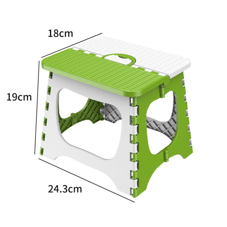 Medium Outdoor Camping Decking Chair Portable Household Foldable Bench(Color Random Delivery) - Storage Chairs by PMC TechLife | Online Shopping South Africa | PMC TechLife | Buy Now Pay Later Mobicred