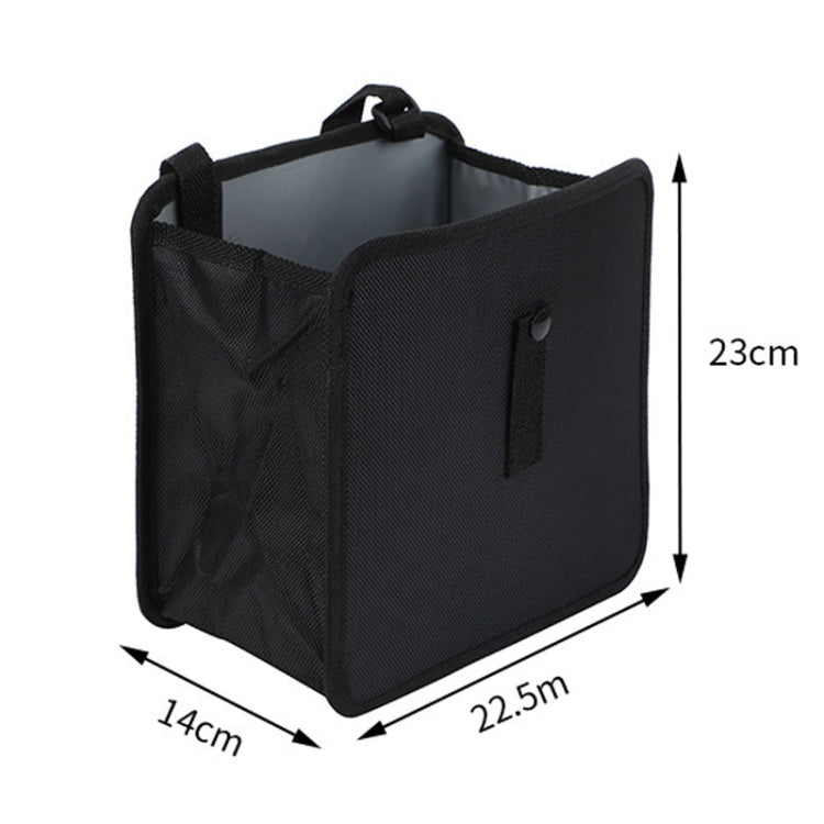 Car Seatback Trash Can Automotive Multifunctional Storage Organizer, Style: Black Red Edge - Stowing Tidying by PMC TechLife | Online Shopping South Africa | PMC TechLife | Buy Now Pay Later Mobicred