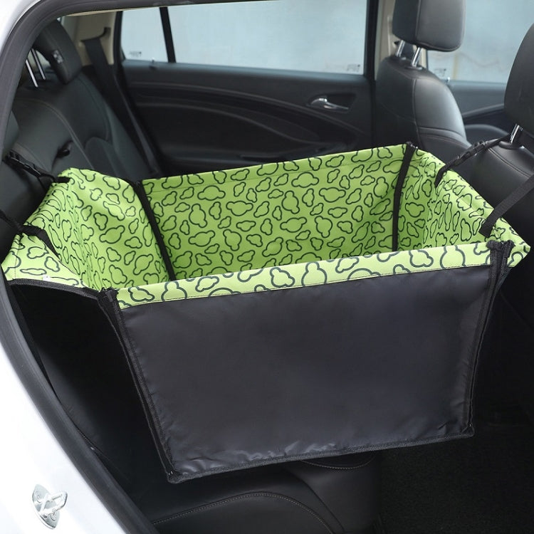 Car Single Seat Waterproof Pet Seat Protective Pad, Color: Green Cloud - free shipping - PMC TechLife - Order now!